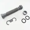 Tubería de desagüe de doble cabezal transfronteriza accesorios de desagüe para fregadero de cocina lavabo de verduras desagüe de fregadero desagüe de lavabo 45 mm