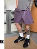 Novos shorts masculinos estilo americano de verão, marca da moda, design fino, nicho, corte solto, tamanhos grandes [envio internacional disponível]