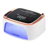 S10 Máquina de Terapia de Luz para Unhas Recarregável Alta Potência Secagem Rápida Lâmpada de Terapia de Luz Sem Fio para Unhas Lâmpada UV Máquina de Secagem de Unhas