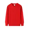 Moletom oversized com gola redonda estilo high street americano para homens, novo modelo primavera/outono 2026, cor sólida, top versátil e moderno