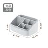 Caixa de armazenamento simples de duas cores Desktop Office Remote Control Desk Caixa de mantimentos de plástico Caixa de armazenamento de mesa de vestir