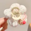 Pinza voluminosa para la parte trasera de la cabeza, pinza de garra exquisita de alta gama, tamaño grande para cabello grueso, pinza de tiburón, pinza elegante para recogidos de mujer