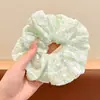 Scrunchie de Bolinhas de Alto Padrão Estilo Francês, Elástico de Renda Versátil para Mulheres, Adequado para Penteados de Coque, Acessório de Cabelo