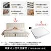Cama Moderna Minimalista de Alta Gama con Tejido Tecnológico, 1.5X 2m, para Uso en Casa, Cama Matrimonial, Cama de Bodas, Cama Matrimonial 1.8X 2m