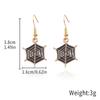 Pendientes de Halloween Transfronterizos Pendientes de Dibujos Animados de Fantasma Pequeño Diablo Pendientes Lindos de Parca Pendientes de Calabaza Accesorios para Orejas de Terror