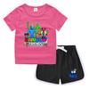 Camiseta de cuello redondo para niños de verano 2023, pantalones cortos, camisa informal coreana, camiseta interior absorbente de sudor para niños
