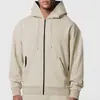 Comercio Electrónico Transfronterizo Temporada Otoño e Invierno Sudadera con Capucha de Color Sólido para Hombre Caliente de Polar Múltiples Bolsillos Sudadera de Polar para Hombre