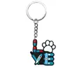 Llavero de Animalitos Doctor Dibujo Animado de Goma Suave PVC Colgante para Maleta Llavero Accesorio DIY Transfronterizo En Stock