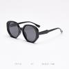 Gafas de Sol Polarizadas de Montura Grande Lisas Estilo Coreano para Mujer Nuevas Gafas de Sol Lisas para Rostro Delgado Estilo Cyber Celebrity de Moda Estilo ins