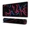 Alfombrilla de ratón con textura abstracta más vendida de Amazon, Alfombrilla de ratón con contorno de textura de línea, Esterilla de escritorio con borde de bloqueo de onda