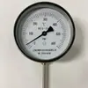 Termómetro Bimetálico Wss Indicador de Temperatura Axial de Acero Inoxidable con Transmisión Remota Termómetro para Tuberías de Calderas Industriales
