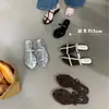 Sandálias de Salto Alto Elegantes com Bico Fino Estilo Francês, Sandálias Plataforma Versáteis da Moda para Mulheres - Novo Estilo Verão 2025