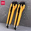 Deli 2041 Cuchillo de Utilidad Industrial Grande de Plástico Cuchillo para Papel Tapiz Cuchillo para Papel con Cuchilla Desempaquetado Cuchillo de Utilidad