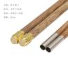 Palillos desechables de cabeza intercambiable para empalmar, con logotipo grabado, para hotel de una persona, palillos de madera de ala de pollo, palillos para olla caliente, venta al por mayor