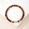 Año tras año, hay una abundancia de Pulseras de Cristal de Piedra Ojo de Tigre para Hombres y Mujeres, Joyería Simple para la Mano para el Año de Nacimiento, Pulseras Naturales de Piedra Ojo de Tigre