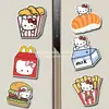 Decoración Magnética para Gato Gourmet Dibujo Animado Magnético Regalo Pegatina para Refrigerador Decoración para el Hogar DIY Estudiante