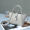 Bolsa de Cesta de Verduras Popular de Este Año 2025 Nueva Bolso de Cuero Genuino para Mujer Bolso Cubo Bolso de Mano de Verano para Mujer Bolso Cruzado