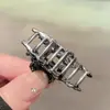 Nuevo Exquisito Pinza Pequeña de Pedrería para el Cabello, Pinza de Garra Pequeña para Fijar el Cabello, Horquilla para Flequillo Lateral, Pinza para el Cabello