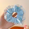 Scrunchies de Cabelo Exquisitos de Alta Qualidade para Mulheres 2026 Novo Estilo Coreano Elástico Extra Grande Acessórios de Cabelo em Cores Vintage
