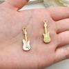 2024 Nuevo Material de Aleación de Gota de Aceite para Piano, Micrófono, Auriculares, Guitarra, Accesorios Hechos a Mano para Collar, Pulsera y Colgante