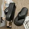 Artículo más vendido transfronterizo: Chanclas de Tacón Alto y Plataforma de 7 cm para Mujer, Sandalias y Chanclas de Playa de Eva Antideslizantes y de Suela Suave