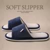 Pantuflas de Lino para Hombre 2025 Nuevo Verano Interior Hogar Suela Suave Antideslizante Transpirable Desodorante Pantuflas de Algodón y Lino para Hombre