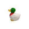 Adornos Decorativos Creativos para Escritorio, Figuras de Patos de Madera Maciza Hechas a Mano, Adornos de Patos de Madera Frescos e Interesantes