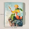 Caderno A5 de folhas soltas, fofo e estiloso, estilo ins, fecho magnético, couro PU macio, caderno de folhas soltas de desenho animado, atacado