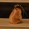 Madeira de Cipreste Doze Signos do Zodíaco Chaveiro de Carro Desenho Animado Corrente de Madeira para Celular Pingente Chaveiro Ano do Cavalo Ornamento Acessório de Presente
