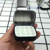 Paleta de Caja de Lata Mini para Bocetos al Aire Libre, Rejilla Portátil para Dispensar Pintura de Acuarela, Caja de Lata para Pegamento de Esmalte de Uñas