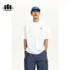 Forn3 Camiseta de Verão Masculina Casual, Respirável, Confortável e Versátil, Estilo Retro Americano Moderno, Manga Curta, Top N1999