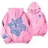 Sudadera con capucha Awaii Hibiscus de venta caliente transfronteriza, manga de hombro roscada europea y americana estampada, sudadera con capucha de comercio exterior