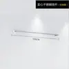 Estante de Exhibición para Tienda de Ropa Barra para Colgar Ropa en la Pared Acero Inoxidable Plata Cepillada Estante de Exhibición de Pie para Ropa de Mujer y Ropa Infantil
