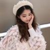 Chapéu Feminino Estilo Coreano Inverno Novo Versátil Boina de Lã Outono e Inverno Estilo Japonês Engrossado Quente Alta Qualidade Chapéu de Pintor