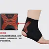 Tobillera deportiva para baloncesto y bádminton, calcetines protectores de tobillo con rejilla de panal transpirable y silicona antideslizante
