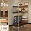 Suporte para torre de computador, prateleira base multi-camadas para gabinete de sala de jogos, estante de armazenamento de piso, estante de armazenamento sob a mesa para casa