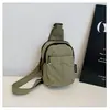Bolsa Pequeña Casual de Tela de Nylon al por Mayor para Mujer Nueva Simple Ligera para Teléfono Bolsita Deportiva de Nicho Bolso Cruzado de Moda