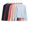 2026 Nuevo Estilo Ropa Casual para Exteriores Chaqueta Protectora Solar para Viajes Traje Deportivo de Yoga Pantalones Rectos Conjunto de Dos Piezas para Mujer
