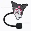 Tapa para pajita Sanrio, funda de silicona de grado alimenticio para pajita, tapa antipolvo para pajita de 10 mm, tapón para pajita de 8 mm