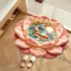 Novo Tapete de Pé 3D Visual Estilo Chinês de Terra de Diatomáceas, Absorvente de Água, Secagem Rápida, com Decoração de Carpa da Sorte, Dropshipping da Amazon