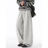 Pantalones Casuales de Diseño Plisado, Textura Pesada, Caída, Estilo Japonés de Otoño, Textura Suelta, Rectos, Modernos, Versátiles, Pantalones Largos