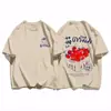 Camiseta Creativa de Fresa para Mujer Holgada Hip-Hop Streetwear Moda Ropa Nueva para Mujer Cintura Completa Cómodo Top de Algodón