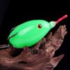 Equipo de Pesca Señuelo Artificial Huevo Rana con Lentejuelas Doble Gancho 16g Campo de Águila Escama de Dragón Caja de Pesca Señuelo Blando de Una Pieza