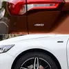 Logo de tração nas quatro rodas 4WD adesivos de metal para carro adesivos de carroceria adesivos decorativos de cauda de carro 3D tridimensional personalizados para carro