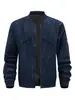 Chaqueta abrigo para hombre transfronteriza deportiva para exteriores casual holgada versátil moderna retazos cuello alto comercio exterior