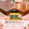 Cera de Abejas Pura EELHOE Transfronteriza, un pulidor natural de cera de abejas para suelos de madera, utilizado para encerar y mantener madera maciza
