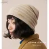 Base Clásica 100 Cachemir Gorro Frío Gorro Cálido de Lana Gorro Unisex de Punto Gorro Mujer Otoño e Invierno Nuevo