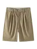 Pantalones Cortos Casuales Nanxia Unisex Verano Marca de Moda Estilo Ins Pantalones Frescos de Lino Sueltos Versátiles Pantalones de Pierna Recta
