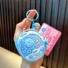 Lindo llavero con forma de arrocera con diseño de pato que cambia de color, un juguete brillante divertido y que alivia el estrés, perfecto como pequeño regalo, disponible para venta al por mayor