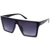 Tendencia Transfronteriza 2023 Nuevos Lentes de Sol Casuales Retro Punk Cuadrados Grandes Unisex Moda